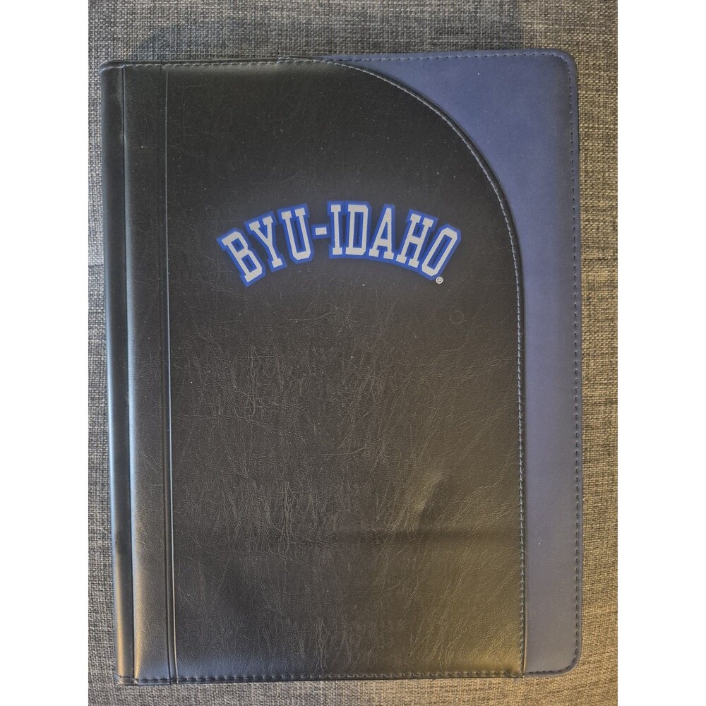 BYU Faux leather Portfolio "Delux student Padfolio" 12/13